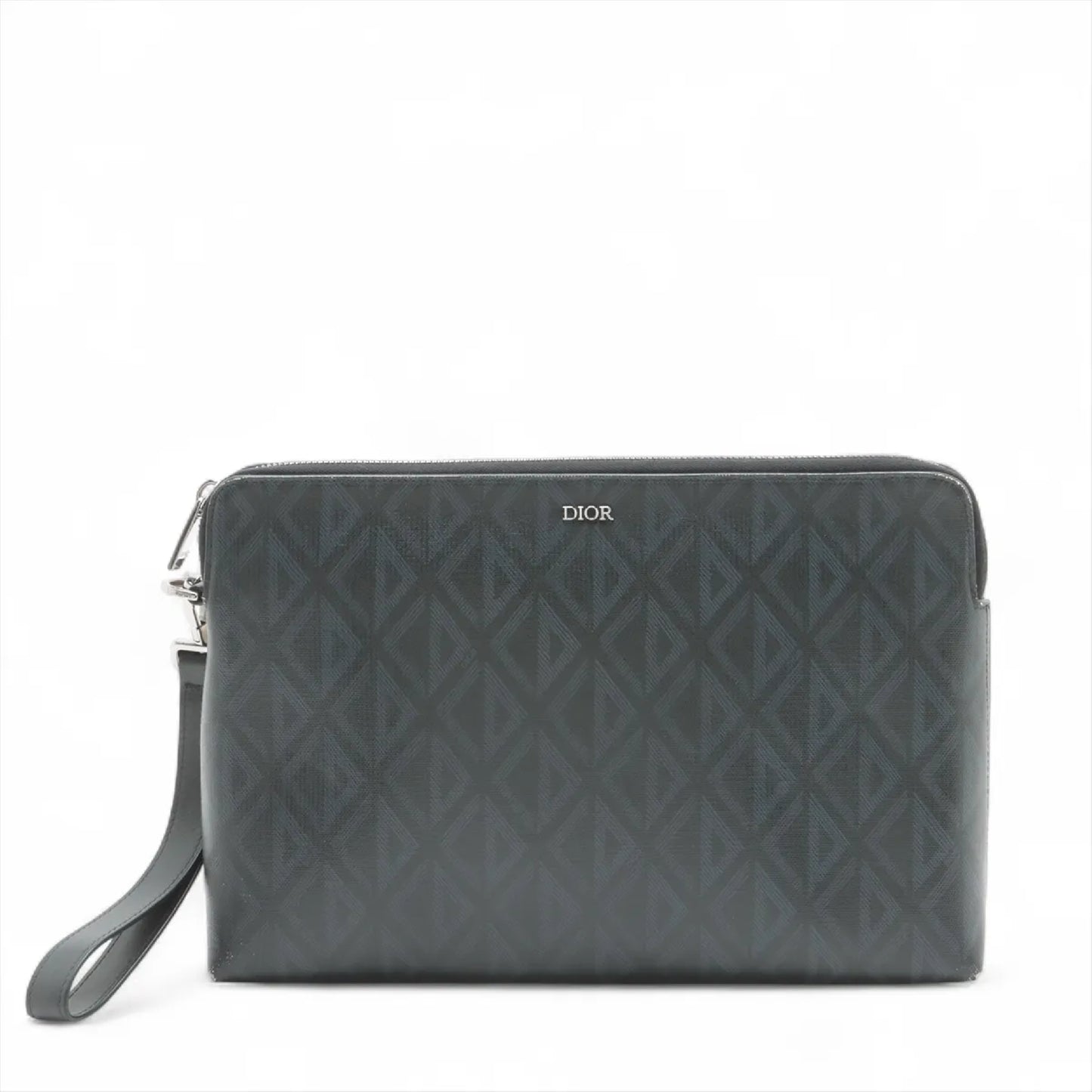 Dior CD Diamond PVC Clutch Bag Second Bag