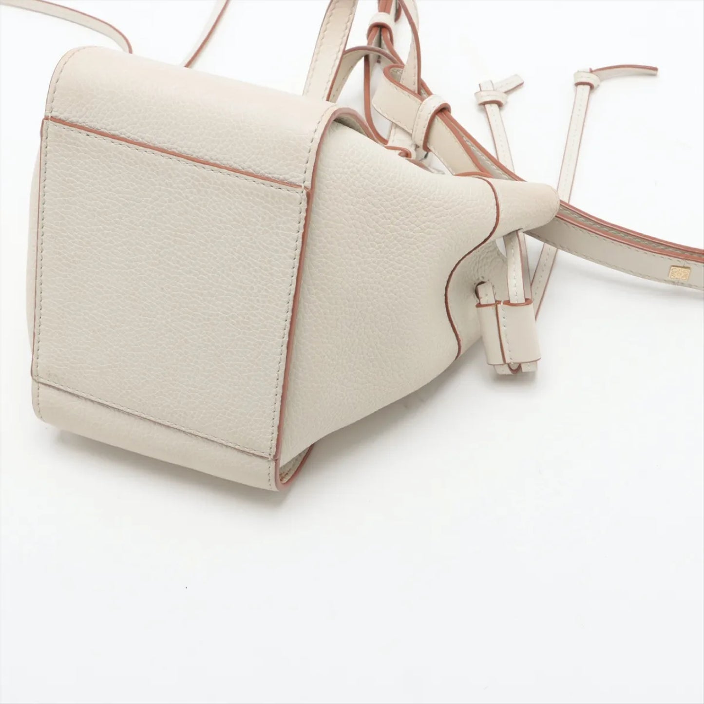 LOEWE Hammock Drawstring Mini Leather 2-Way Handbag with Dust Bag and Shoulder Bag