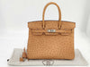 HERMES HERMES Birkin Hermes Birkin 30 □K Ostrich Handbag Handbag