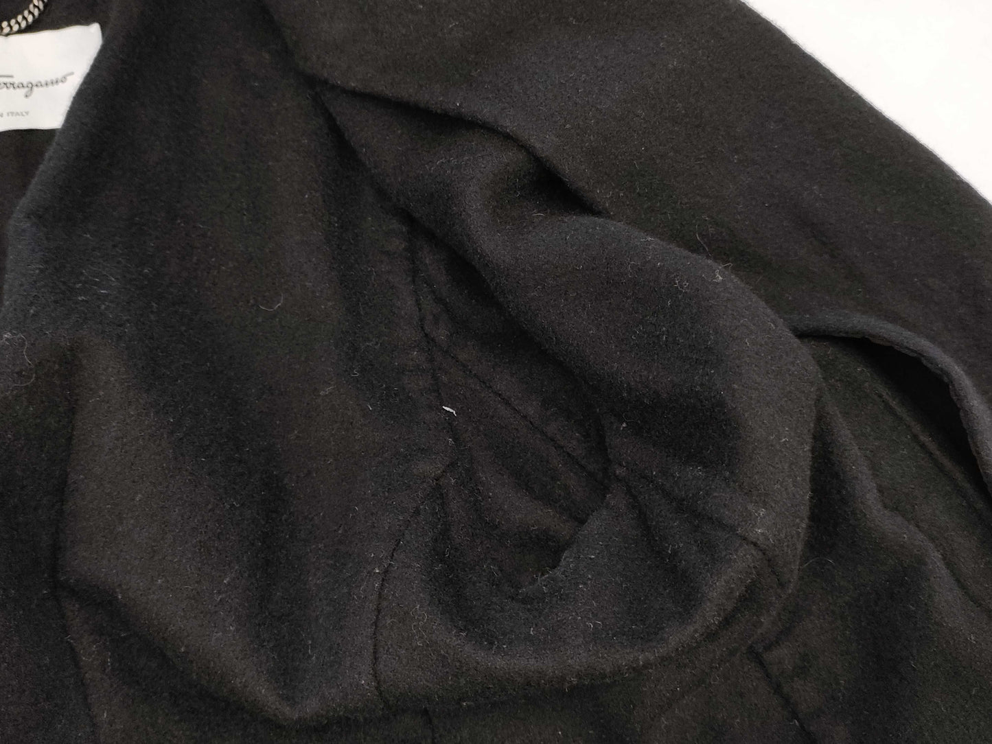 Salvatore Ferragamo cashmere coat, size 38