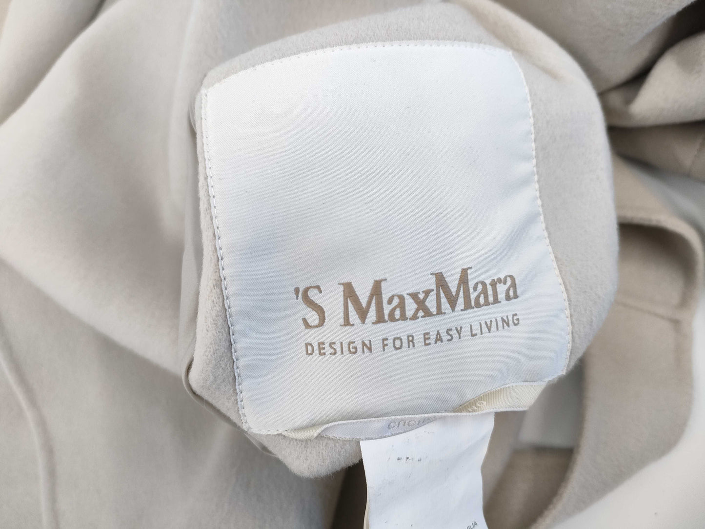MaxMara S MAXMARA S MaxMara Hooded Coat with Belt