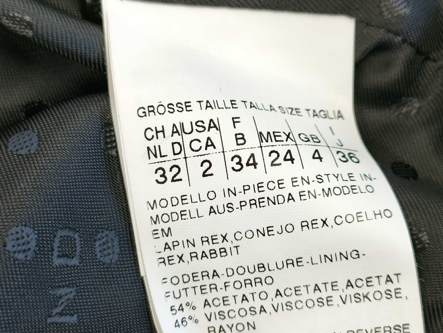 MaxMara MAXMARA WEEKEND Max Mara Weekend Rabbit Fur Coat