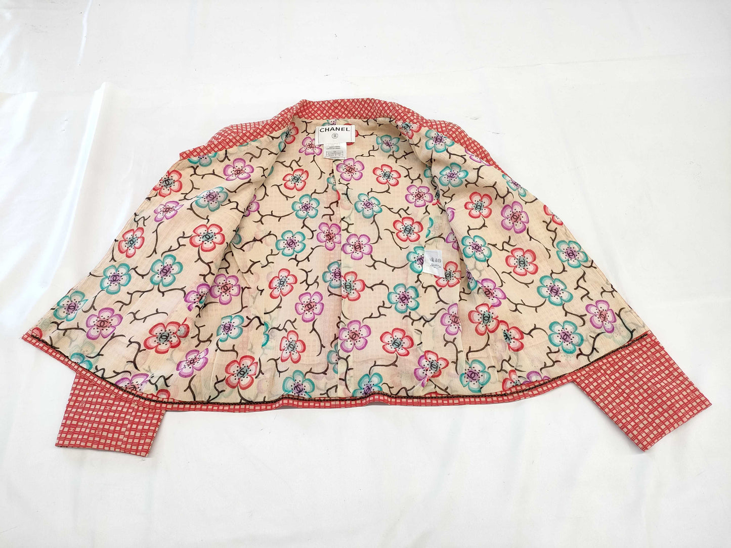 CHANEL Coco Mark Jacket Size 38