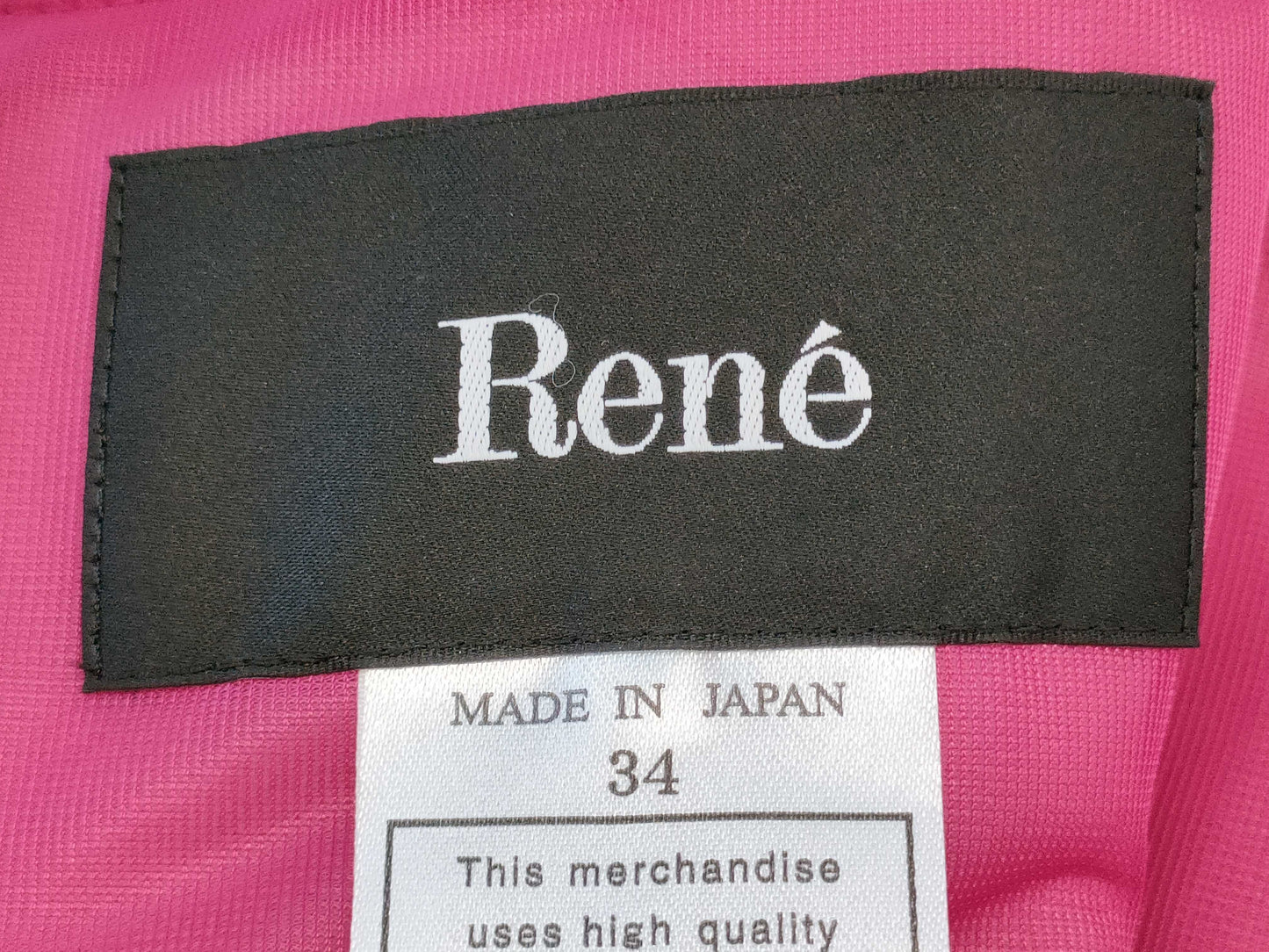 Rene Sleeveless Dress 5216040 Size 34 Dress