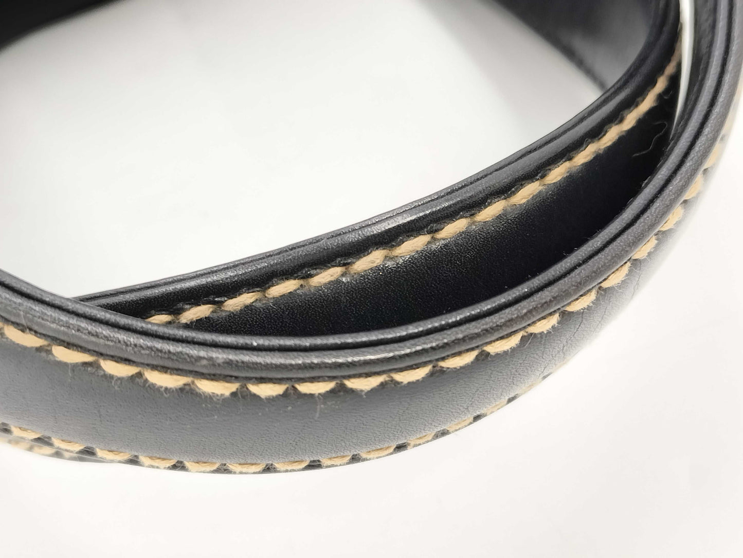 CHANEL Wild Stitch Calfskin Black GD Hardware A18121 7639185 Seal Included No Card Included Handbag
