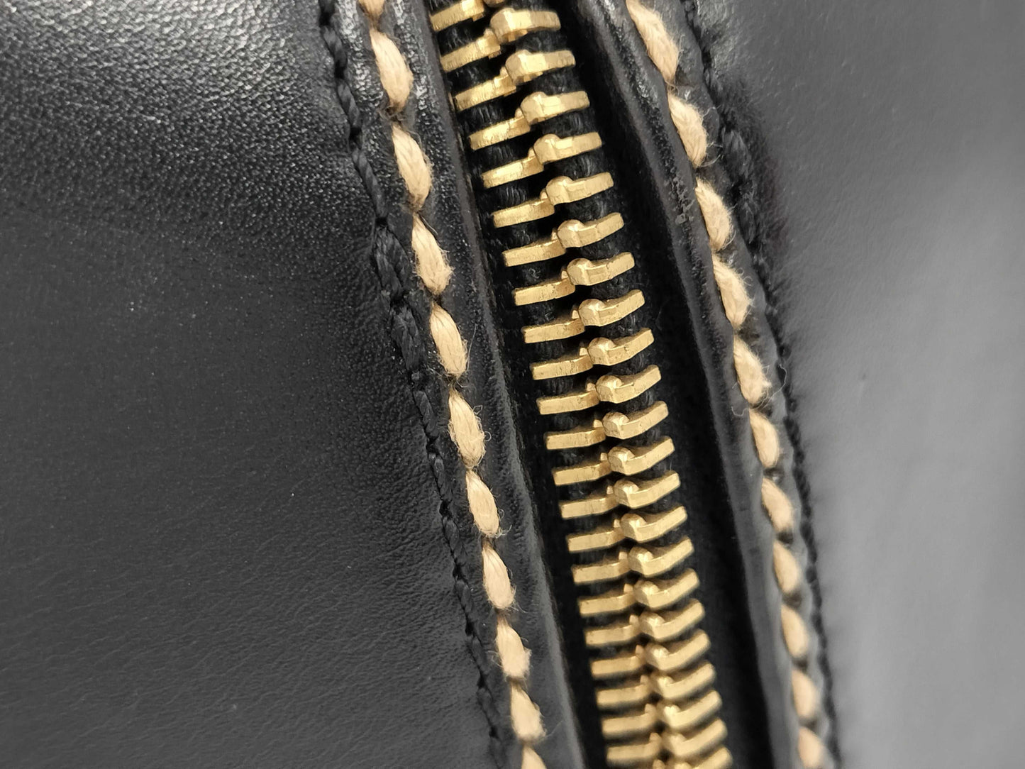 CHANEL Wild Stitch Calfskin Black GD Hardware A18121 7639185 Seal Included No Card Included Handbag