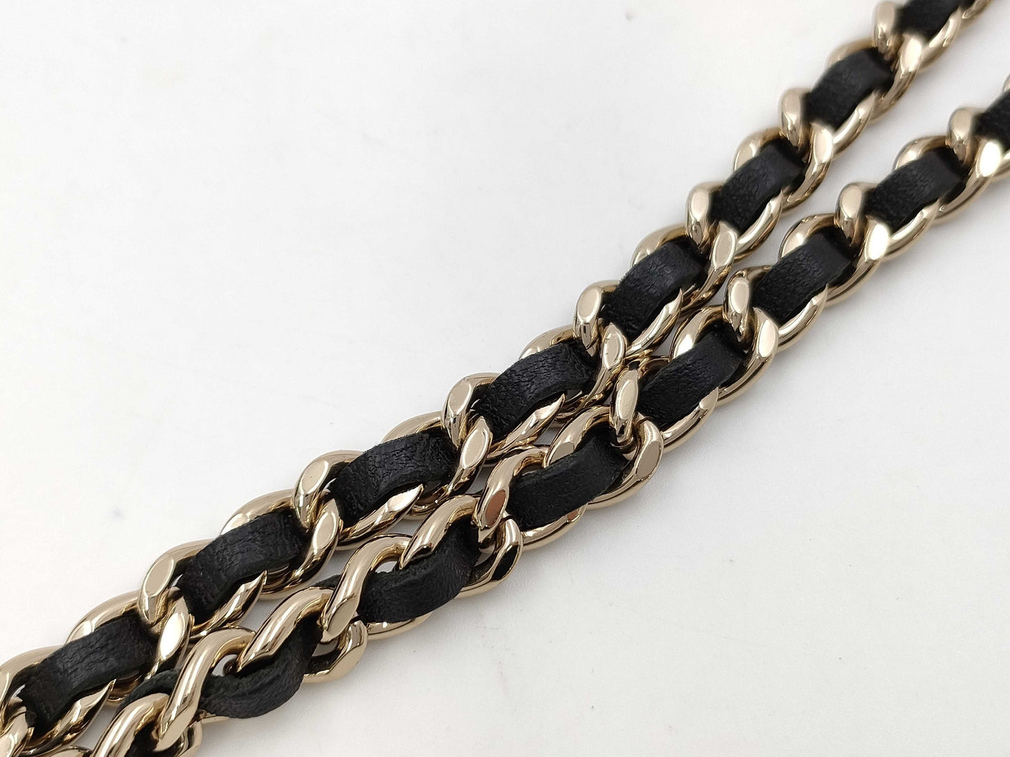 CHANEL 2-Way Chain Vanity Bag with Top Handle, Mirrored Matelasse Lambskin, Black with GD Hardware, AP2199 AHKG4A71 Shoulder Bag