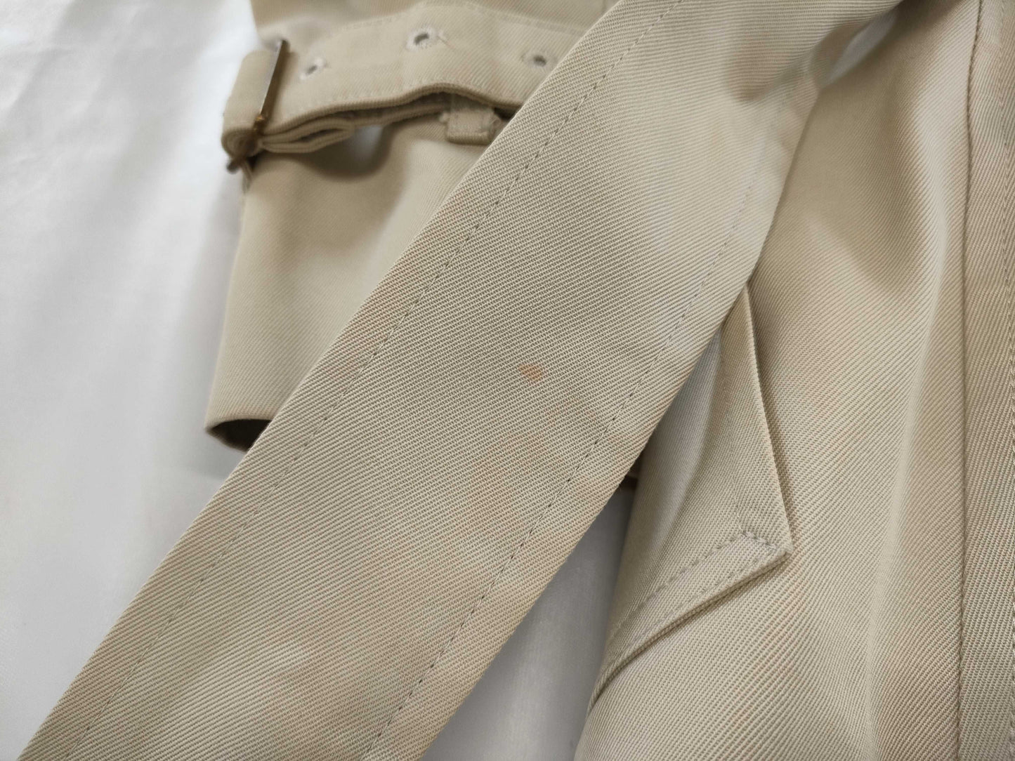 BURBERRY Blue Label Trench Coat, Beige, Size 38
