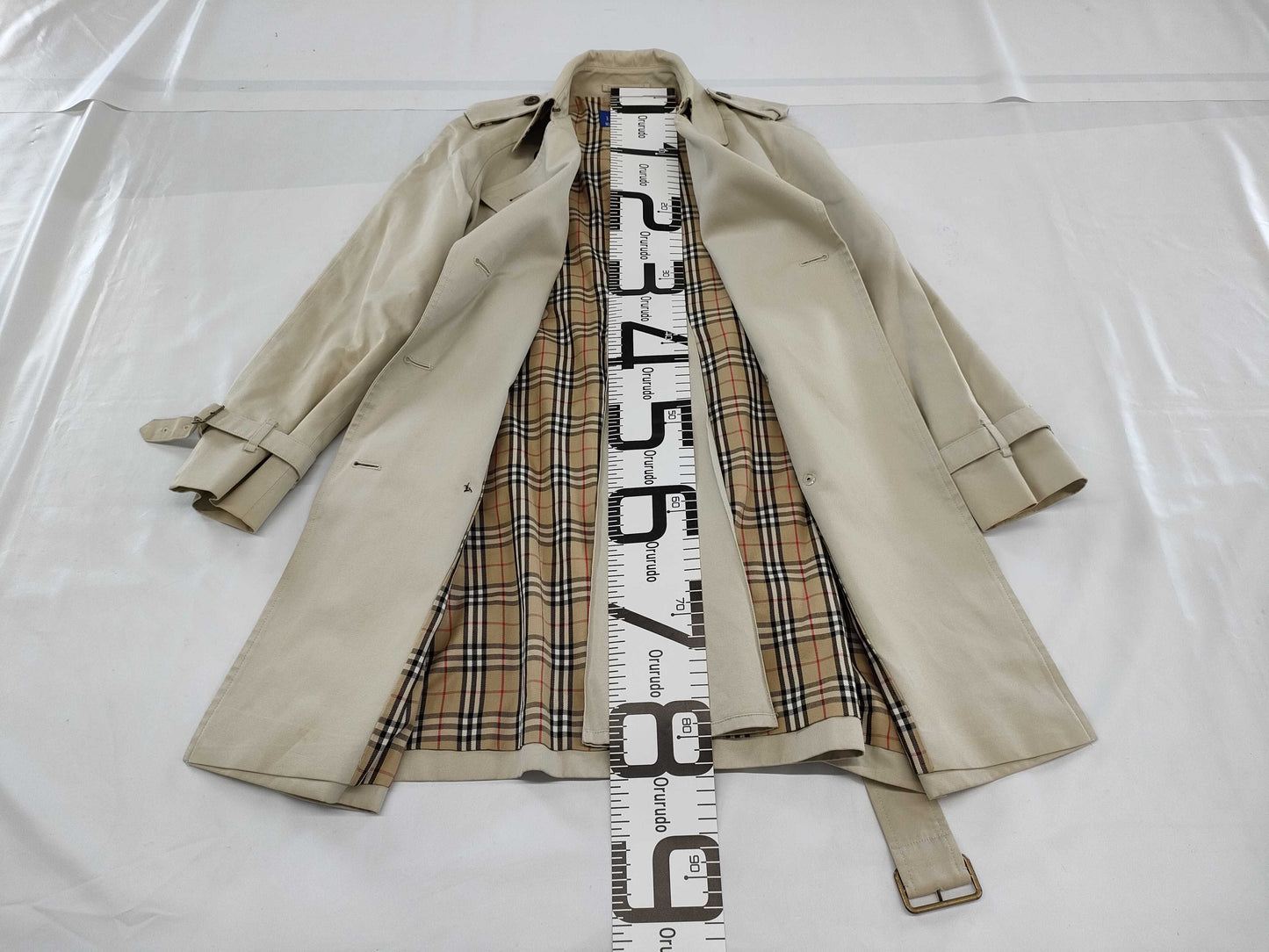 BURBERRY Blue Label Trench Coat, Beige, Size 38