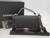 CHANEL Lambskin Boy Chain Shoulder Bag, No. 27