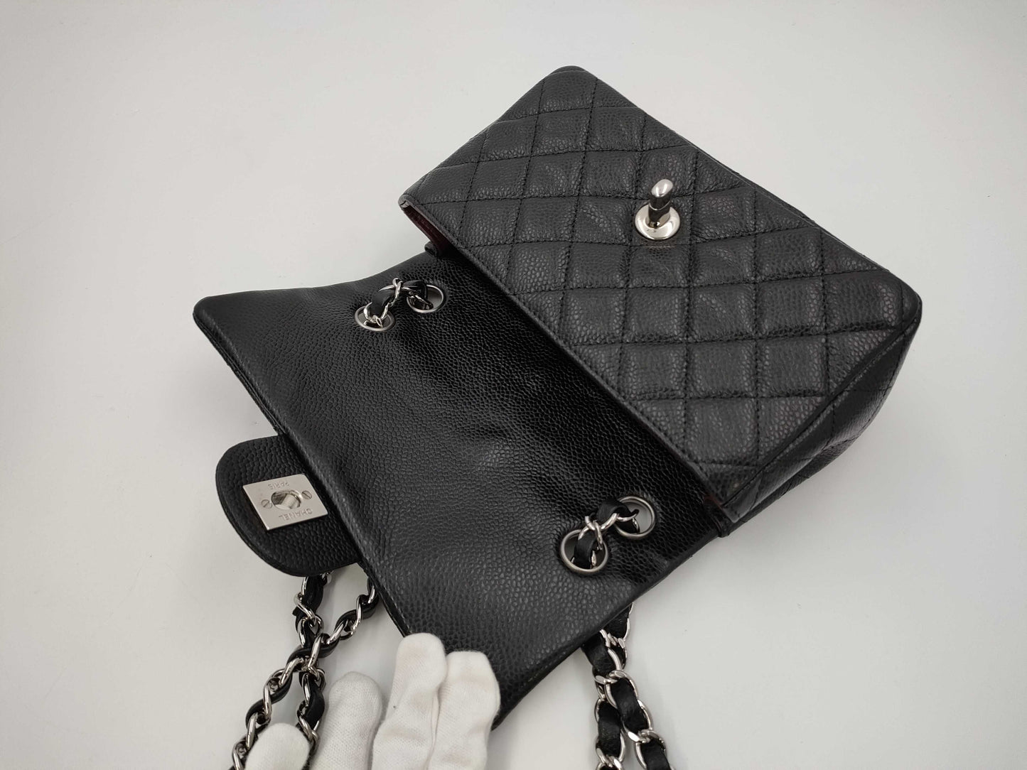 CHANEL Chain Shoulder Bag Black 15 Series Shoulder Bag