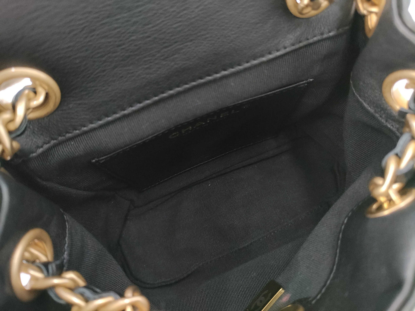 CHANEL Lambskin Backpack Rucksack