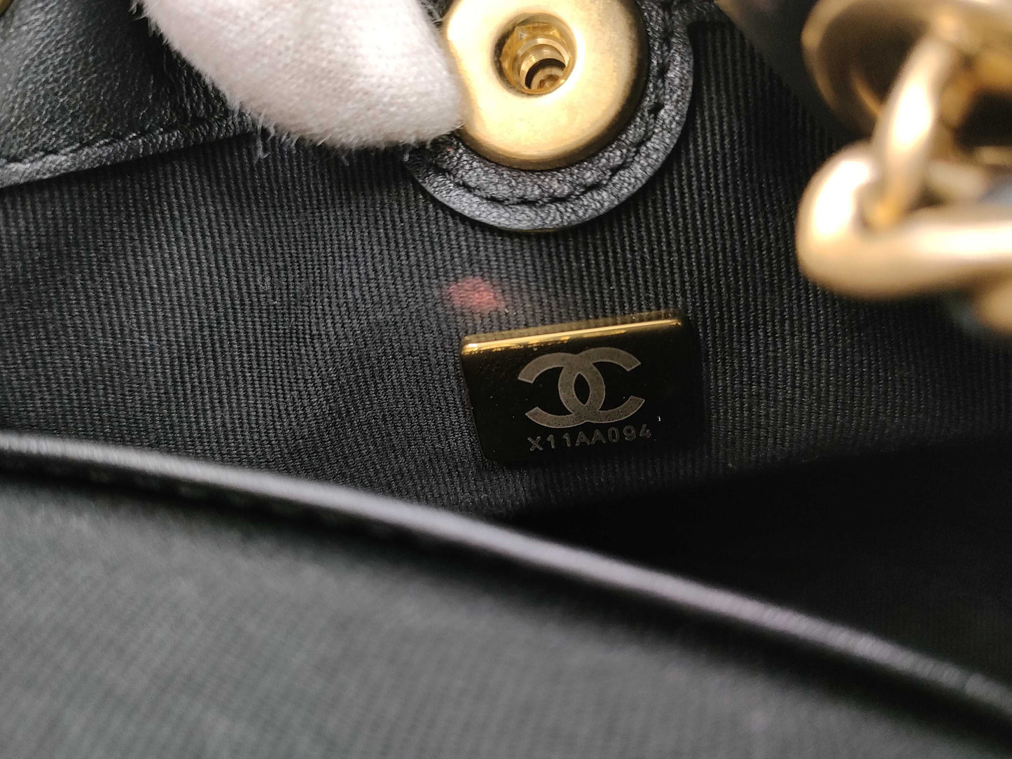 CHANEL Lambskin Backpack Rucksack