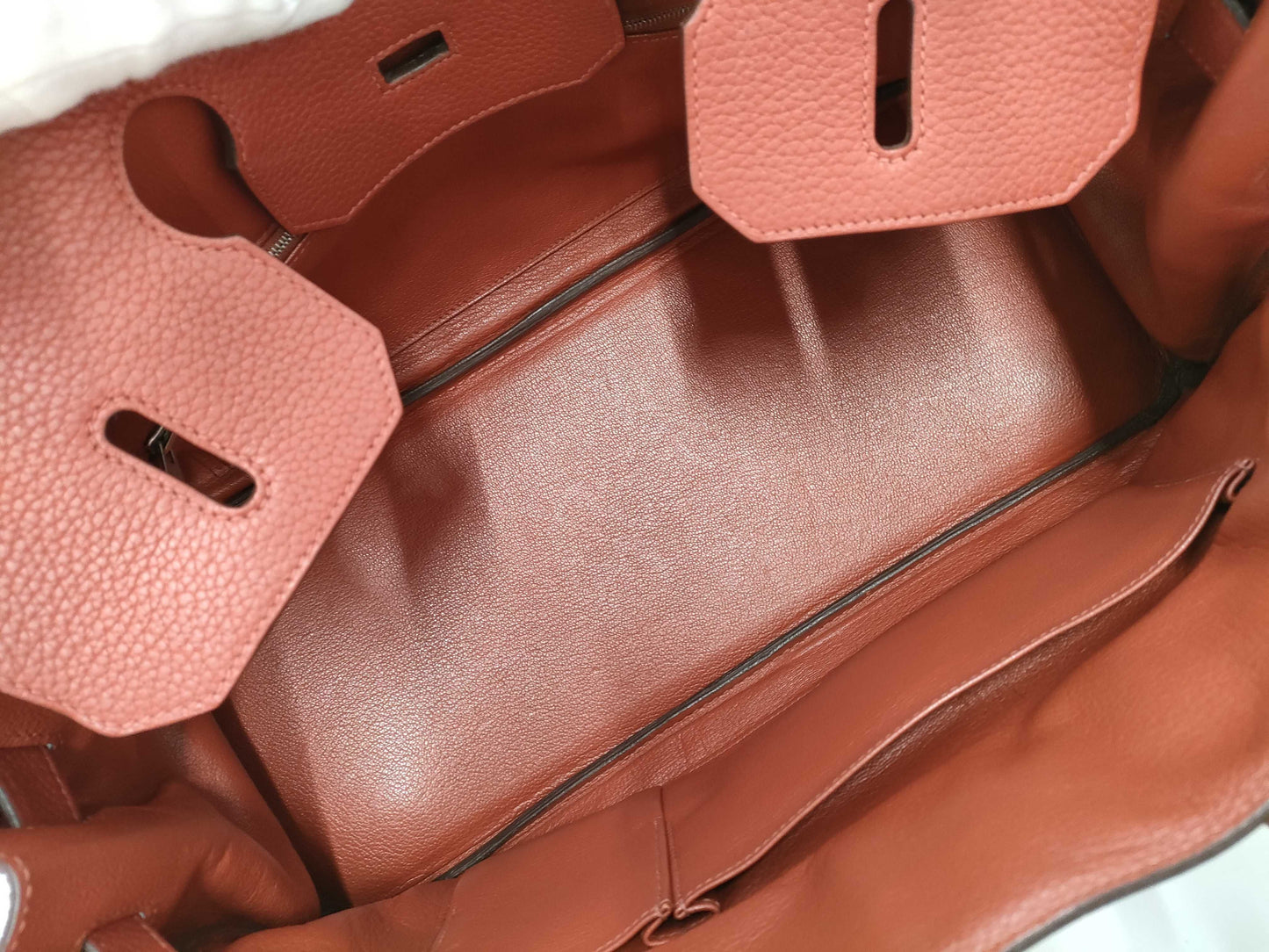 HERMES Shoulder Birkin Taurillon Shoulder Bag with M Stamp