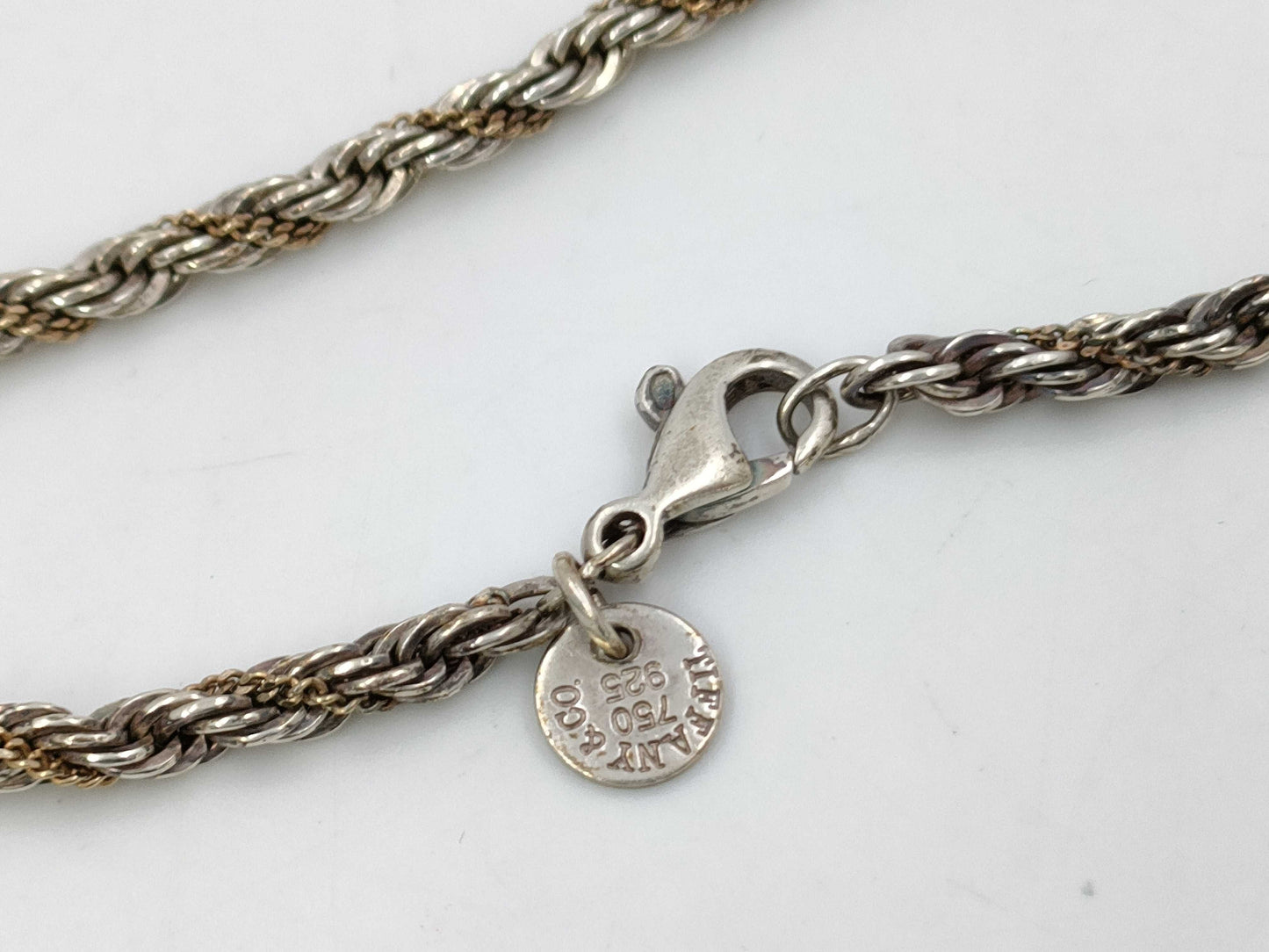 Tiffany & Co. Twisted Rope Bracelet, 750x925, 6.2g