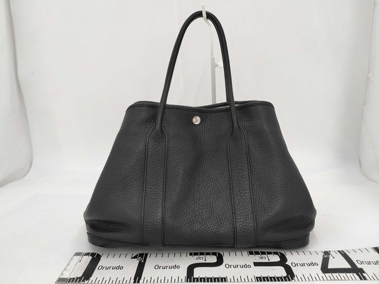 HERMES Negonda □N Garden Party PM Black Tote Bag