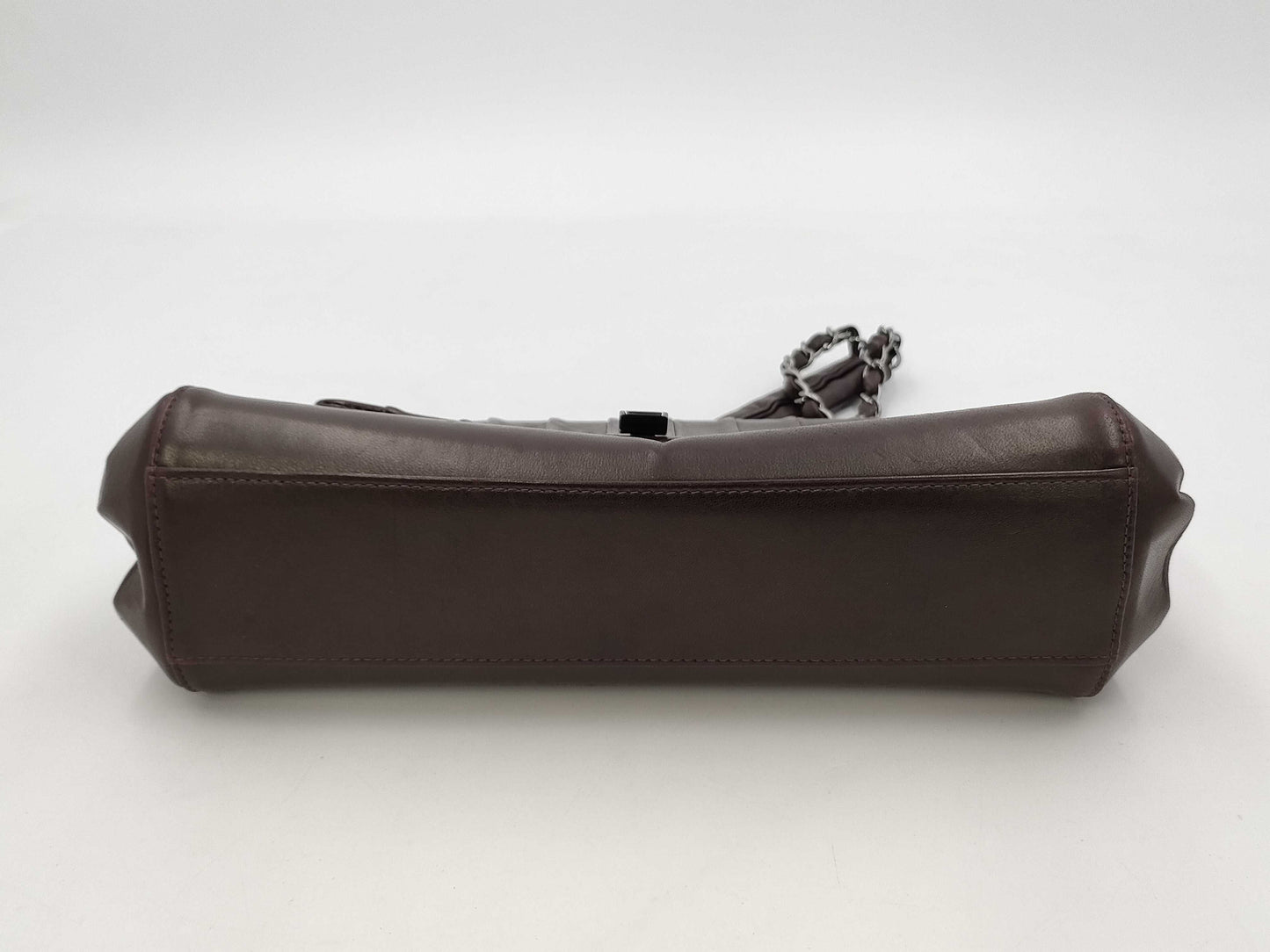 CHANEL Mademoiselle Shoulder Bag, Brown, No. 7