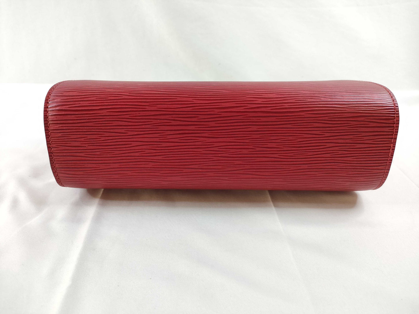 LOUIS VUITTON Epi Dauphine Red Clutch Bag