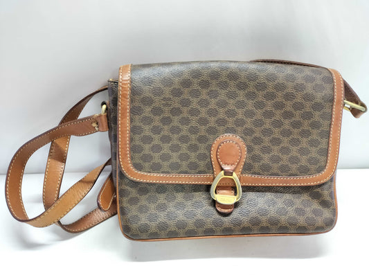 CELINE Macadam Shoulder Bag