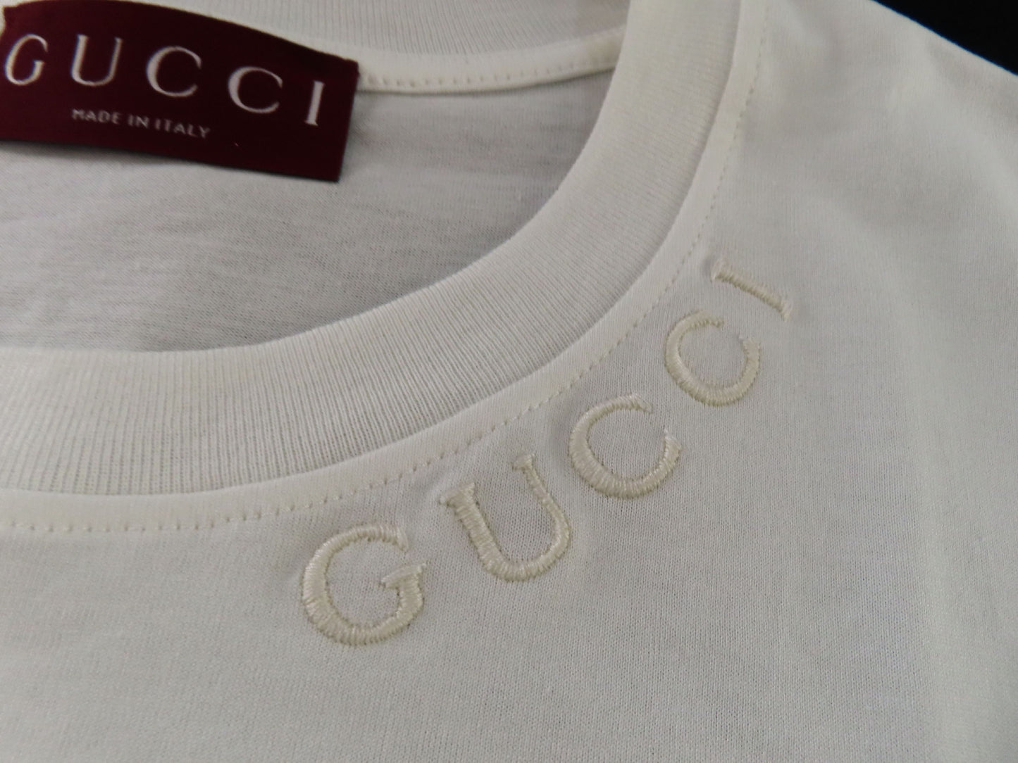 GUCCI Short Sleeve T-Shirt White T-Shirt
