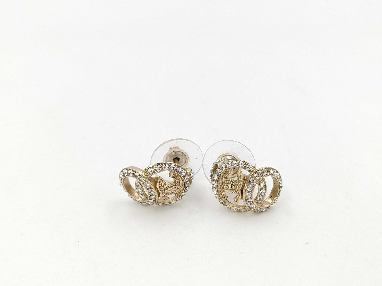CHANEL Stone Earrings
