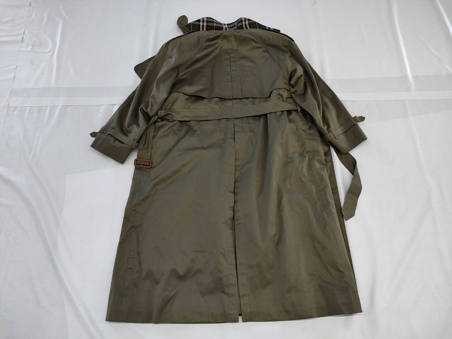 BURBERRY Women's Long Trench Coat with Belt and Liner, 9AR