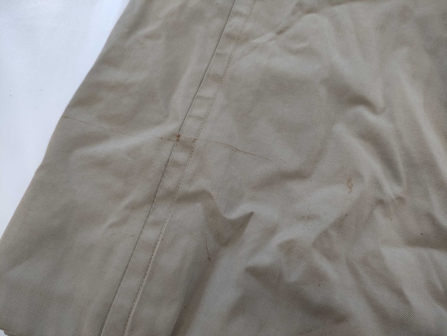 BURBERRY Belted Nova Check Khaki Trench Coat C-TK83 170 Coat