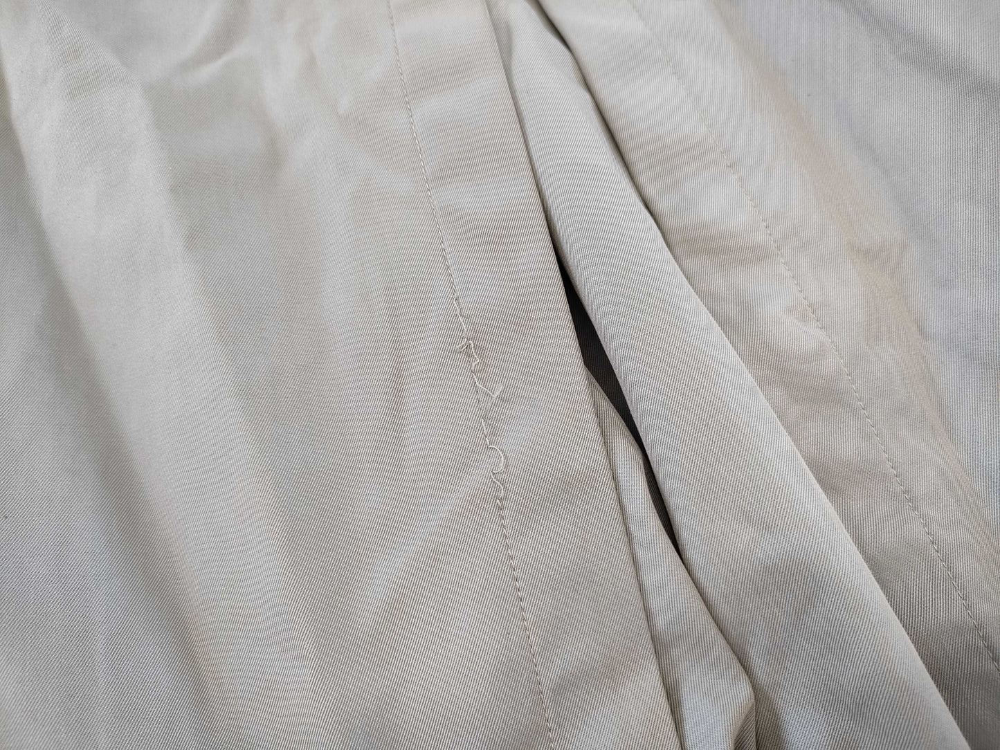 BURBERRY Belted Nova Check Khaki Trench Coat C-TK83 170 Coat