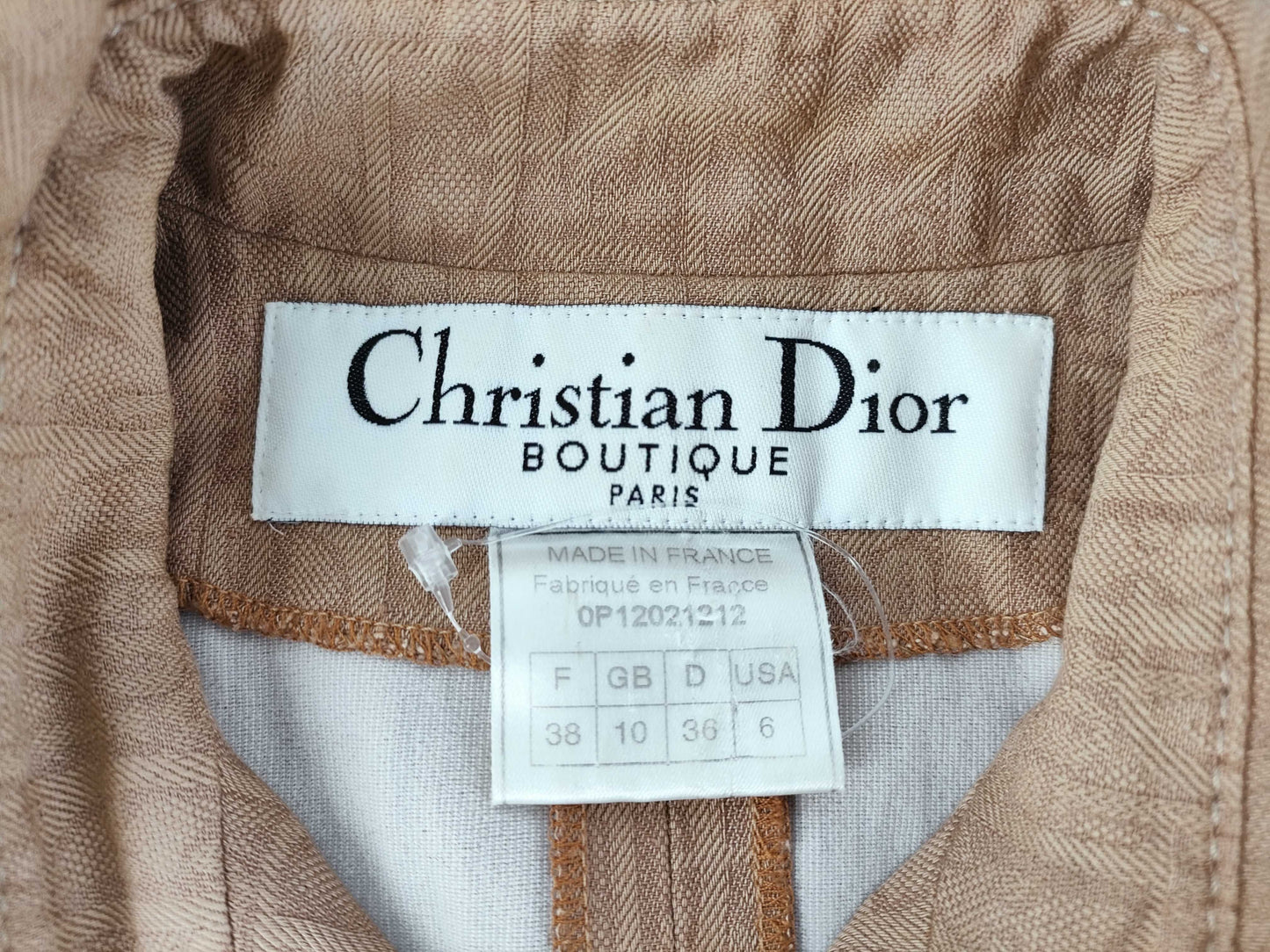 Dior Women's Oblique Shirt, Size F38