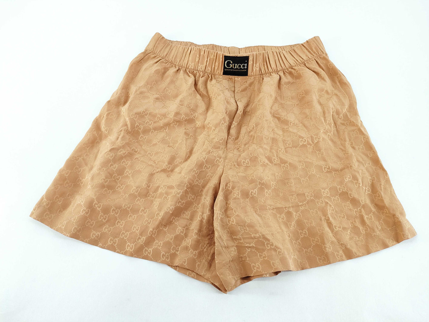 GUCCI GG CG Monogram Shorts, Size 36