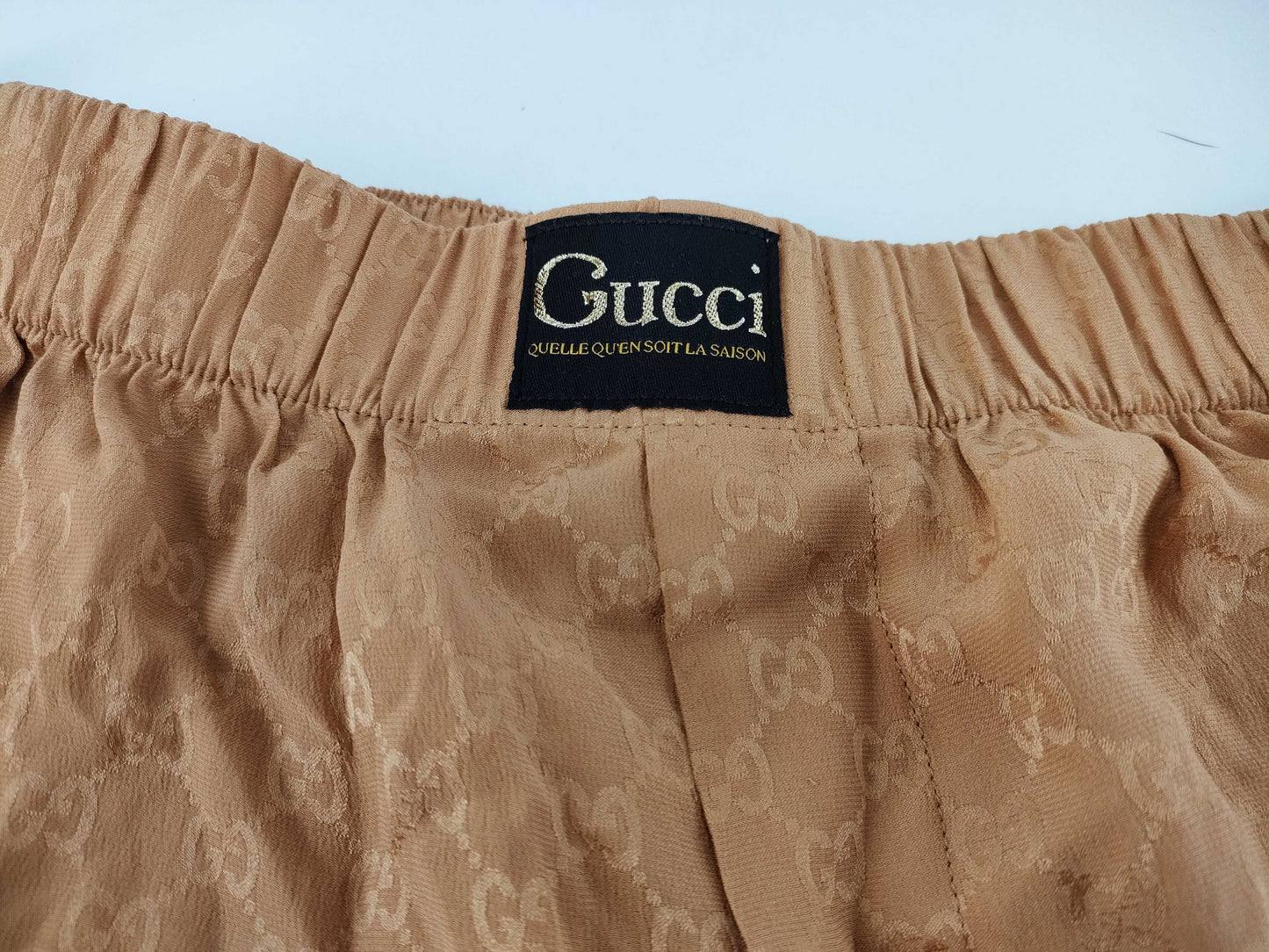 GUCCI GG CG Monogram Shorts, Size 36