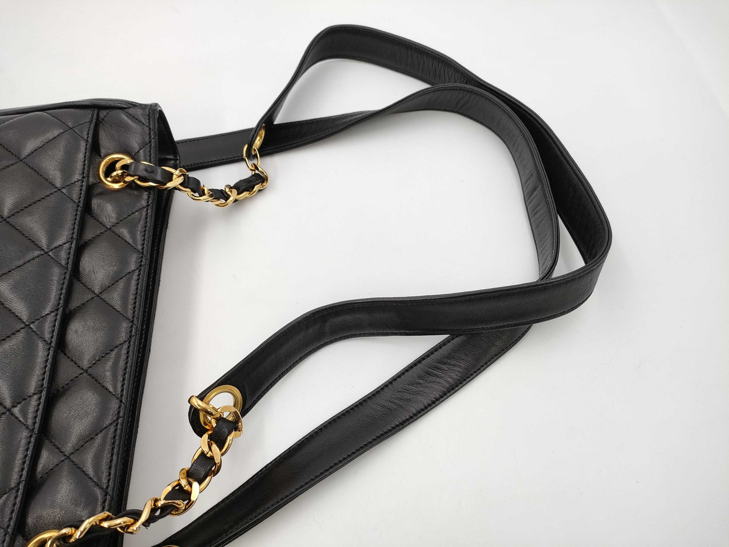 CHANEL Lamb Chain Tote Bag