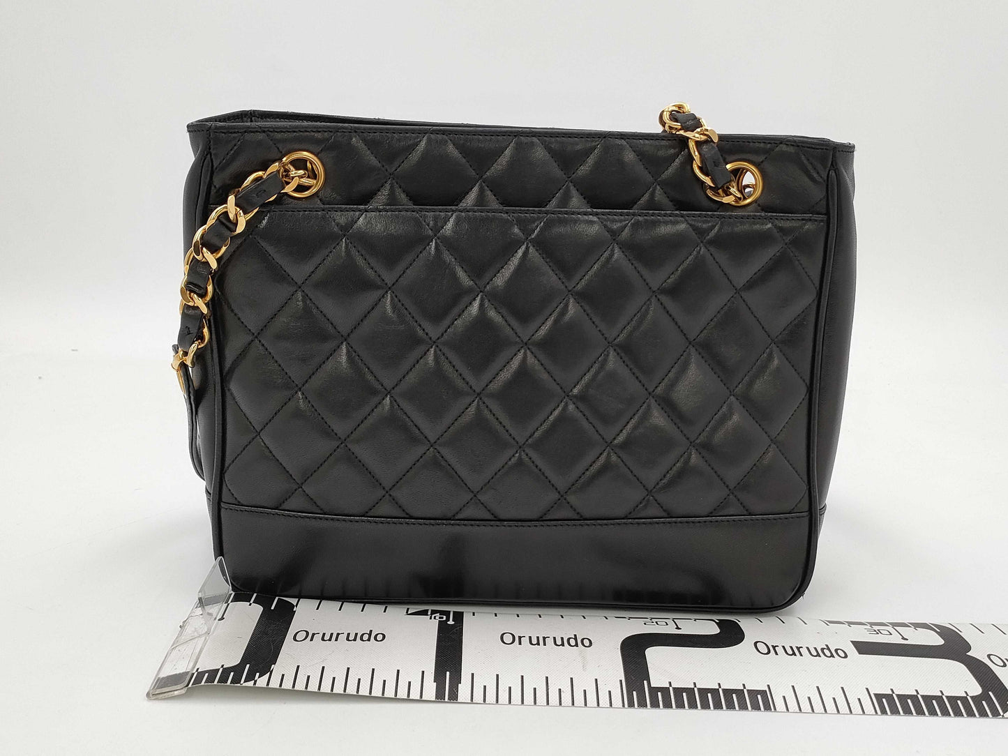 CHANEL Lamb Chain Tote Bag