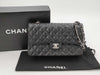 CHANEL Caviar Mato Double Flap Shoulder Bag