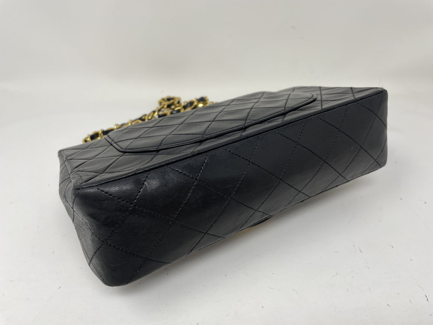 CHANEL CHANEL Shoulder Bag Matelasse Double Flap Black Shoulder Bag