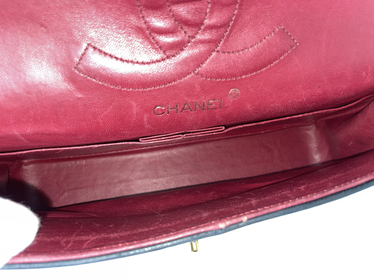 CHANEL CHANEL Matelasse Double Flap Shoulder Bag Black Shoulder Bag