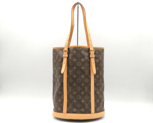 LOUIS VUITTON Monogram Bucket GM M42236 Tote Bag