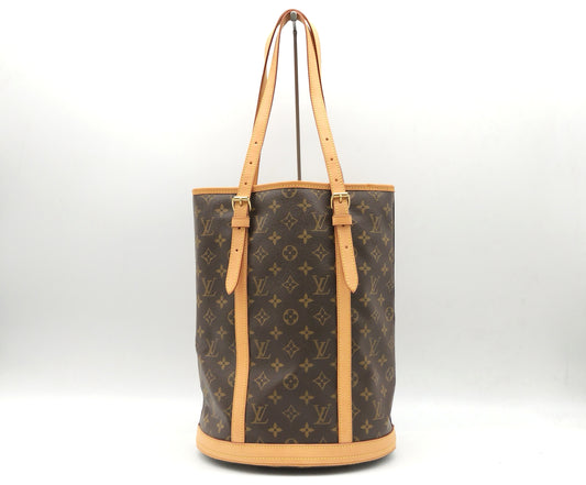 LOUIS VUITTON Monogram Bucket GM M42236 Tote Bag