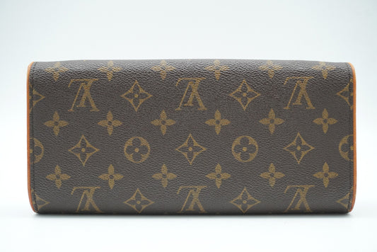 LOUIS VUITTON Monogram Pochette Twin GM M51852 Shoulder Bag