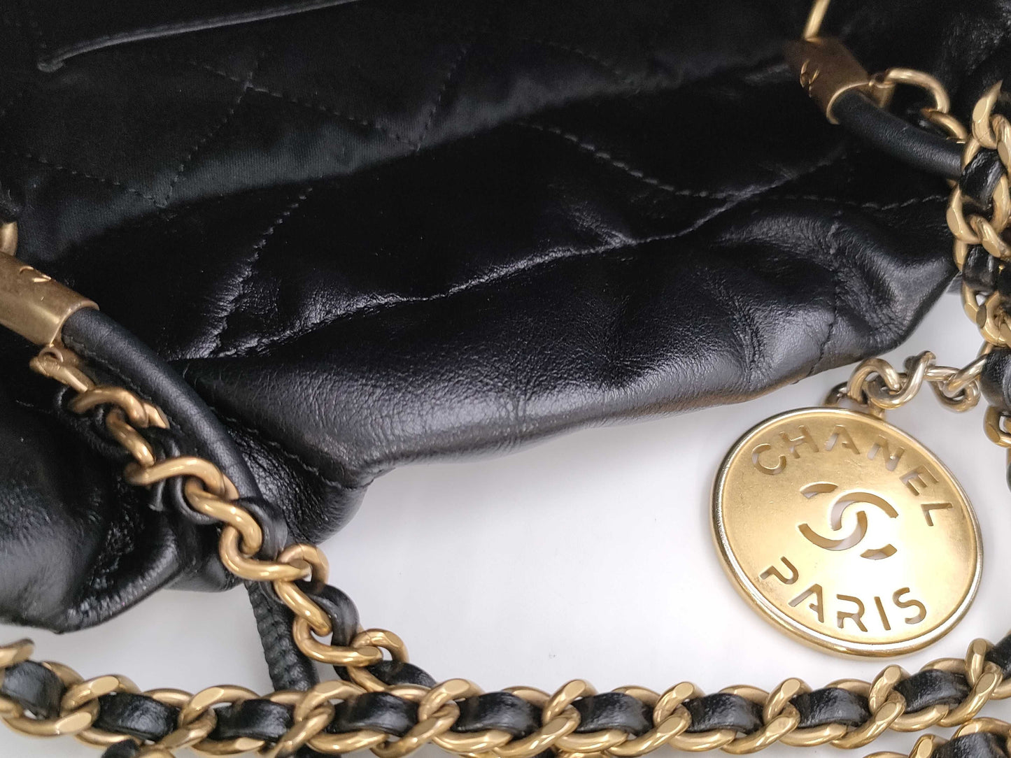 CHANEL CHANEL 22 Shoulder Bag Calfskin Shoulder Bag