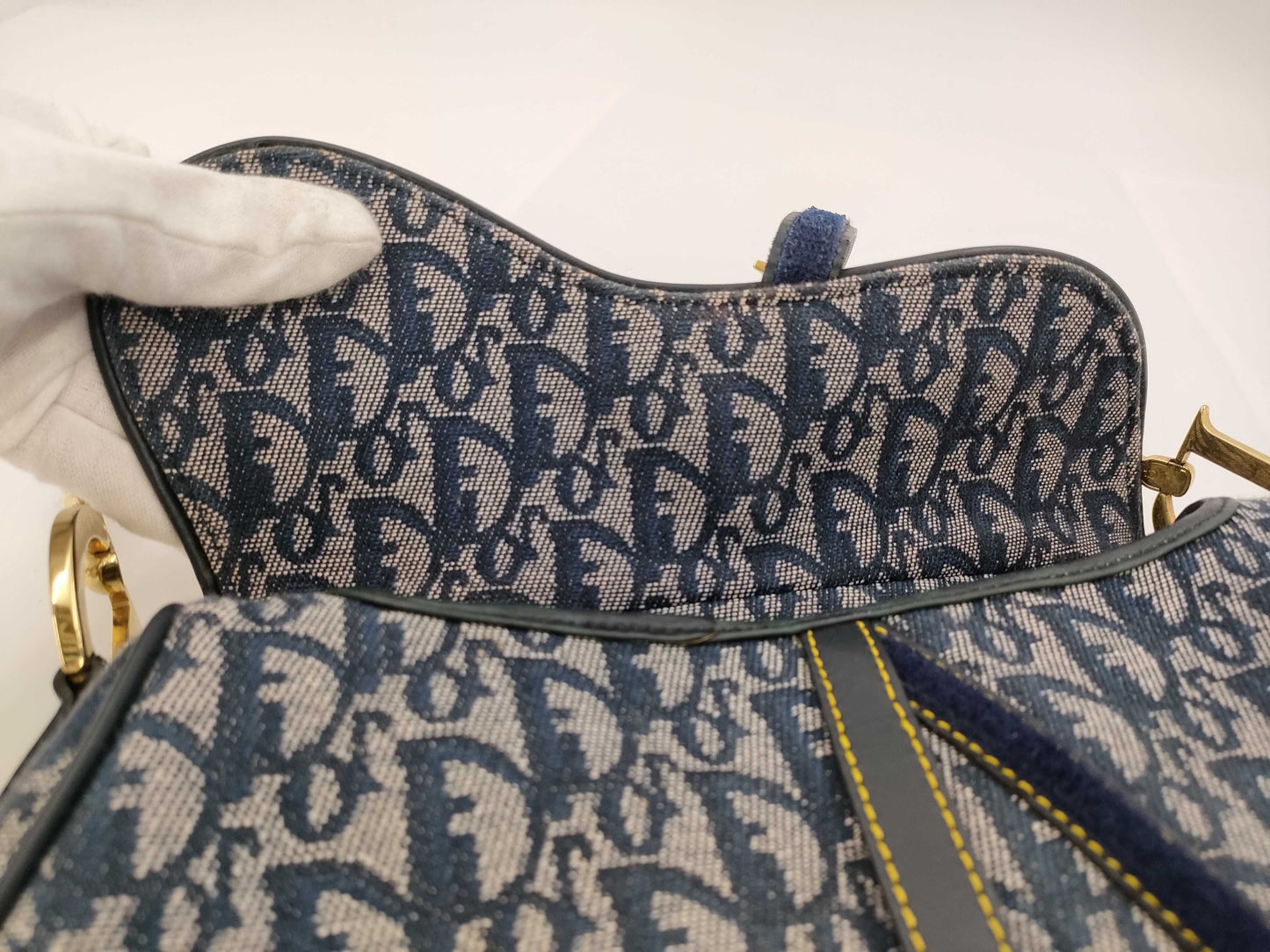 Dior Trotter Saddle Handbag