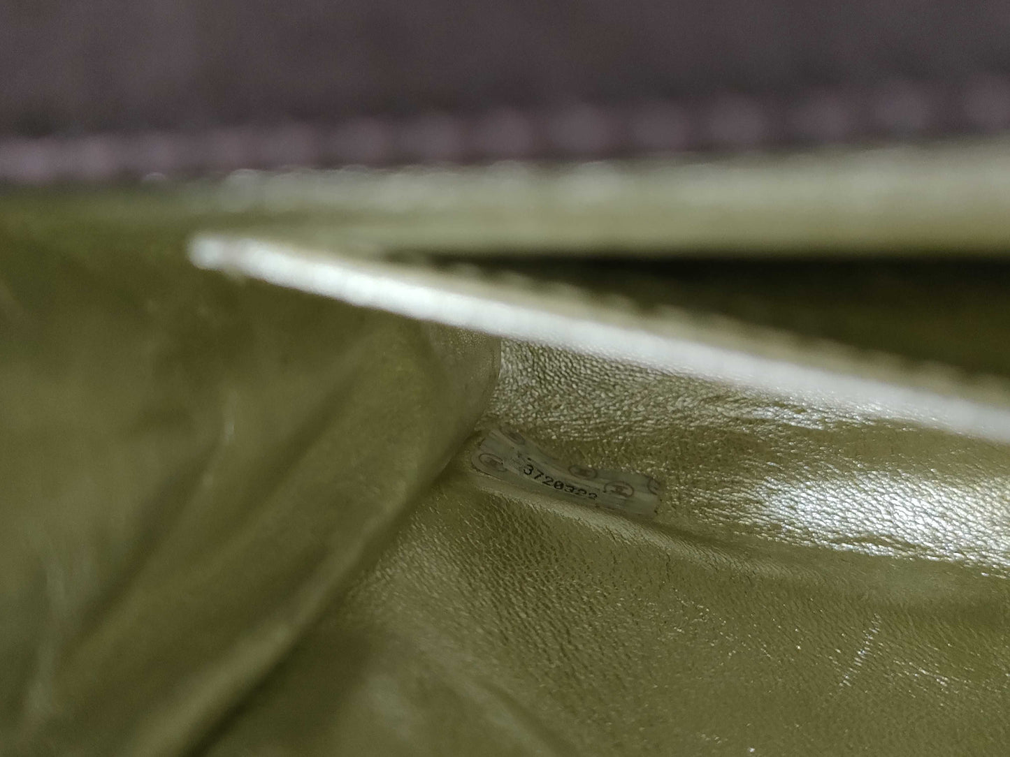 CHANEL Satin Brown Shoulder Bag