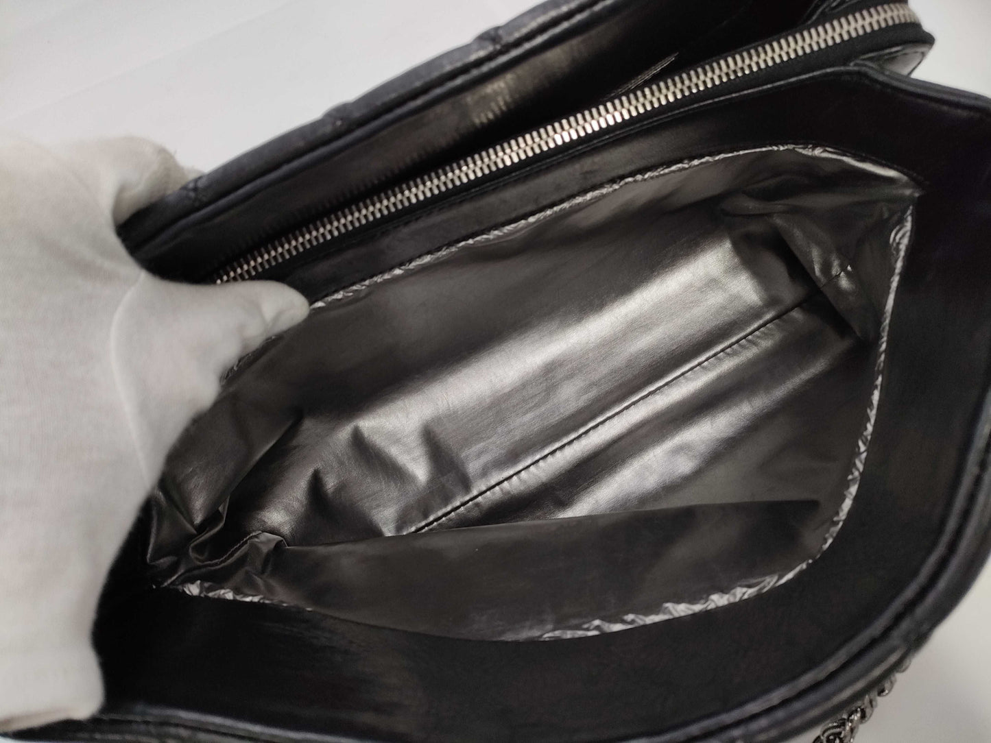 CHANEL Paris Moscow Line Lambskin Handbag