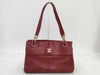 CHANEL Caviar Coco Mark Handbag
