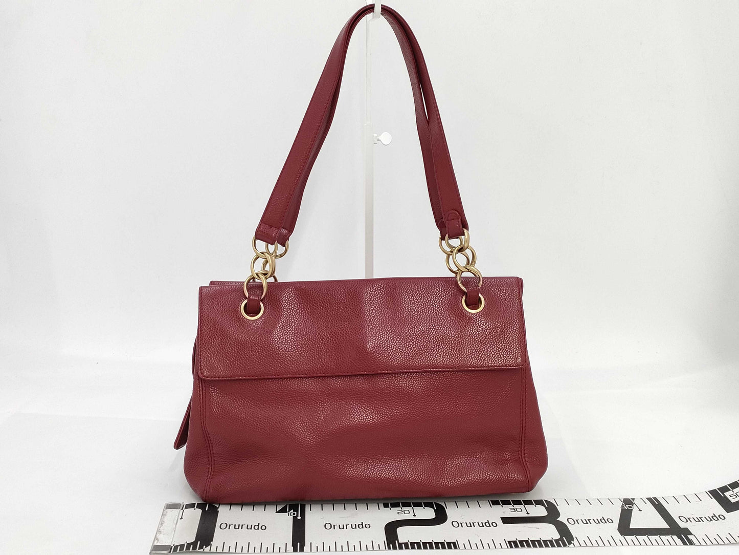 CHANEL Caviar Coco Mark Handbag