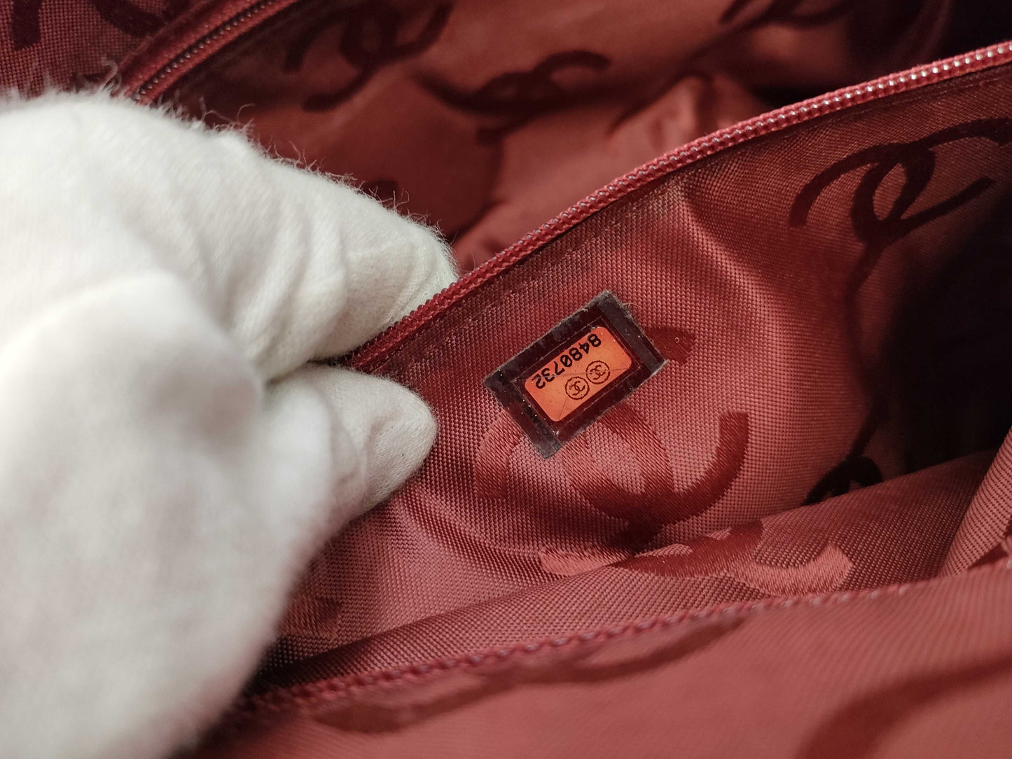 CHANEL Caviar Coco Mark Handbag