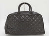 CHANEL Caviar Deca Coco Mark Handbag