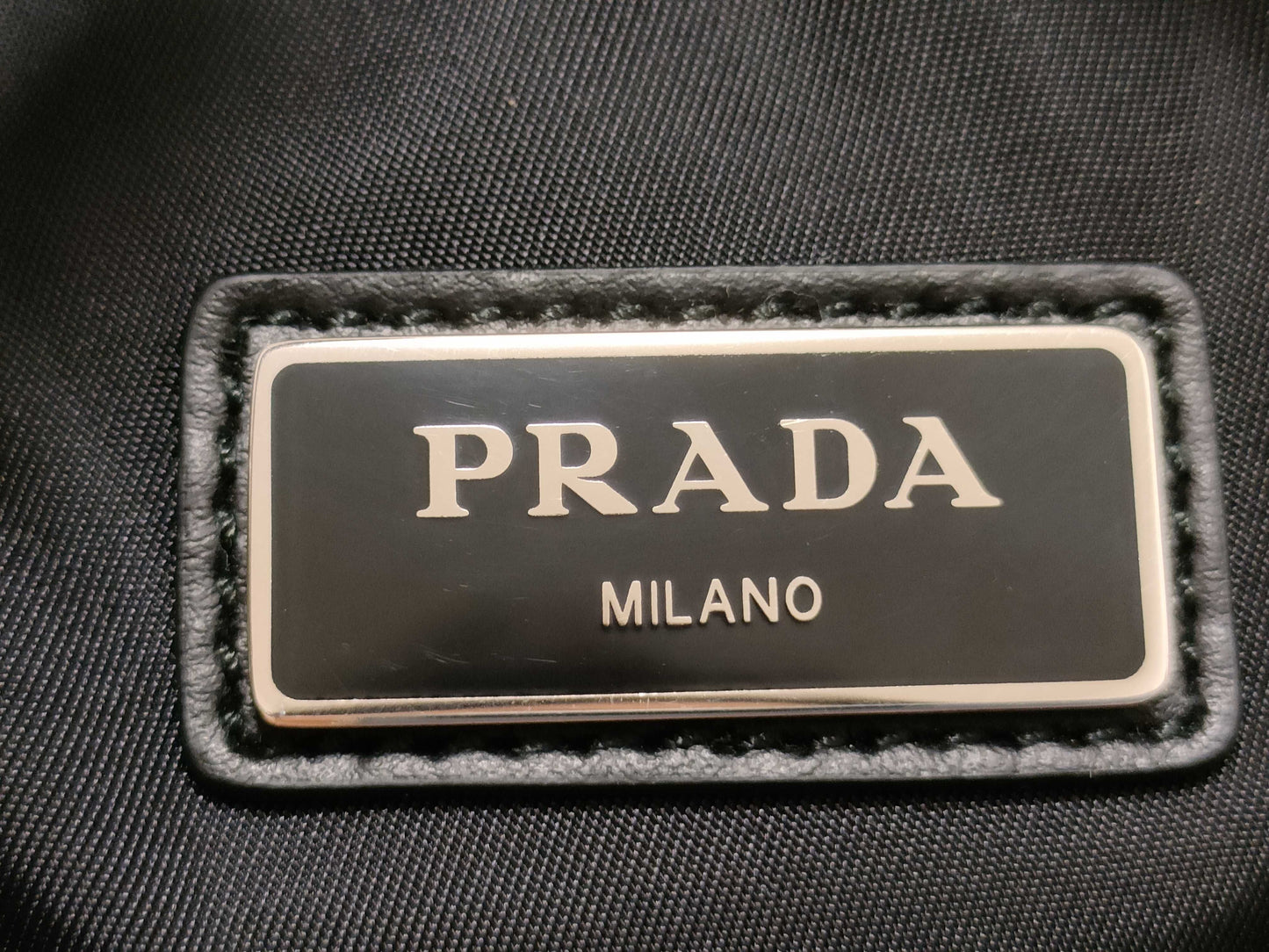 PRADA Nylon Tessuto Waist Pouch 1BL016 Box, dust bag, and G card included