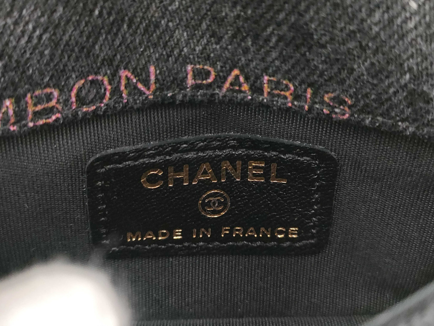 CHANEL CHANEL Mini Matelasse Coco Mark Denim Waist Pouch Chain Shoulder Bag 32 Series Pouch