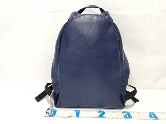 BALENCIAGA Everyday Leather Navy Backpack